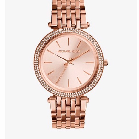 Michael Kors Jewelry - Darci Michael Kors Rose Gold Watch